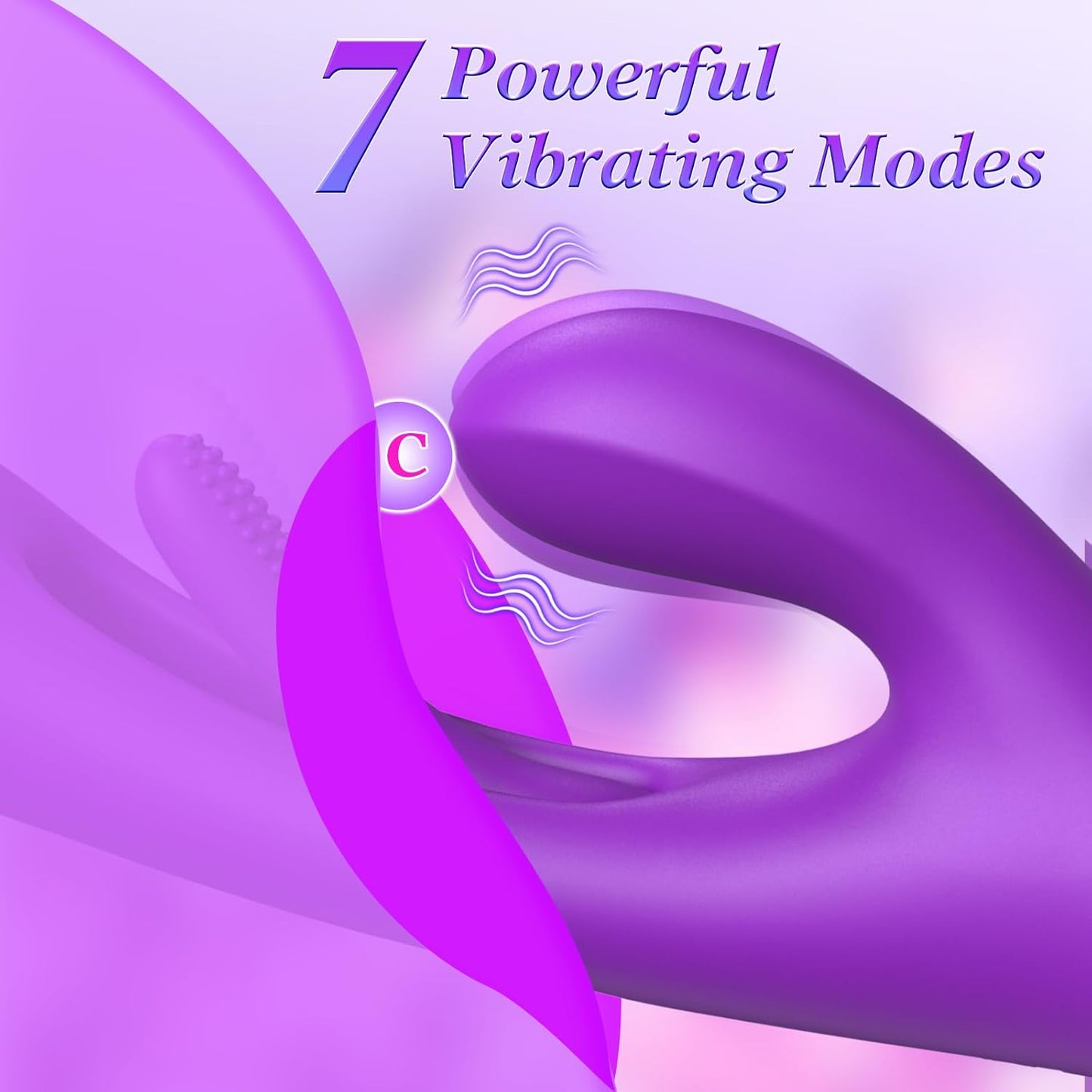 Rabbit Vibrator G-spot Stimulator Tearer Adult Sex Toy Aureel