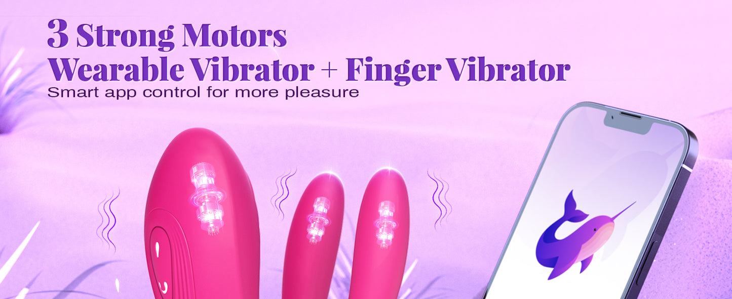 Wearable Remote -Large Vibration Adult Sex Toy Female Couple Female Sex Toy G Spot  Clitoral  with 10 One Powerful Vibration Dildos Sex Pleasure Tool