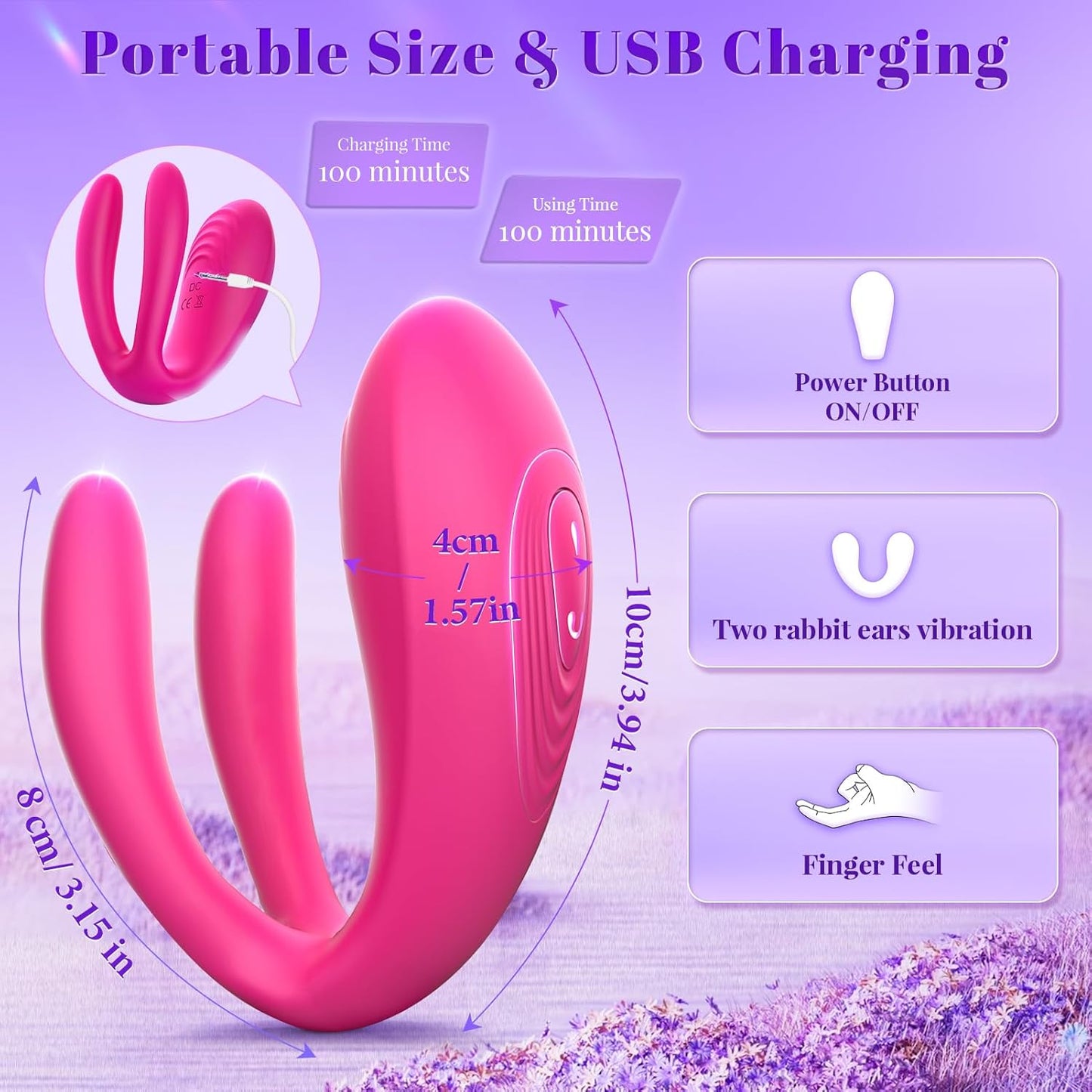 Wearable Remote -Large Vibration Adult Sex Toy Female Couple Female Sex Toy G Spot  Clitoral  with 10 One Powerful Vibration Dildos Sex Pleasure Tool